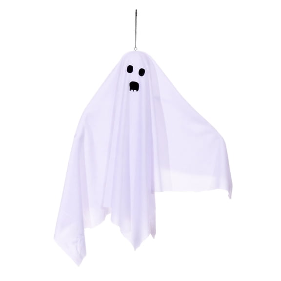 FantasyFrolic Summerween Halloween Hanging Ghost Decoration, White Spooky Phantom Pendant for Indoor House Party Atmosphere Ornament A