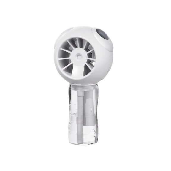 FantasyFrolic Summerween Handheld Spray Fan Portable Rechargeable Mini Cooling Misting Device for Outdoor Travel Camping USB Charging Cable Included A