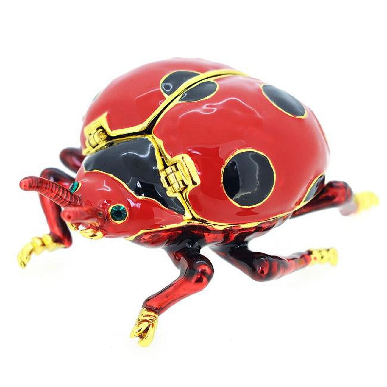 Fantasyard Ladybug Trinket Box - Silver - 3.5 x 5 in. - Walmart.com