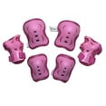 thumbnail image 1 of Fantasycart's Youth Cycling Roller Skating Knee Elbow Wrist Protective Pink Pads- Suitable for Skateboard, Biking, Mini Bike Riding and Others in Pink, 1 of 1