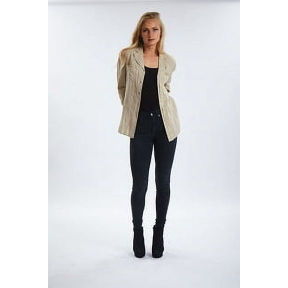 Fantazia Apparel Women's Casual Blazers Long Sleeve Button Up. Front Pockets. Work Office Jackets Blazer