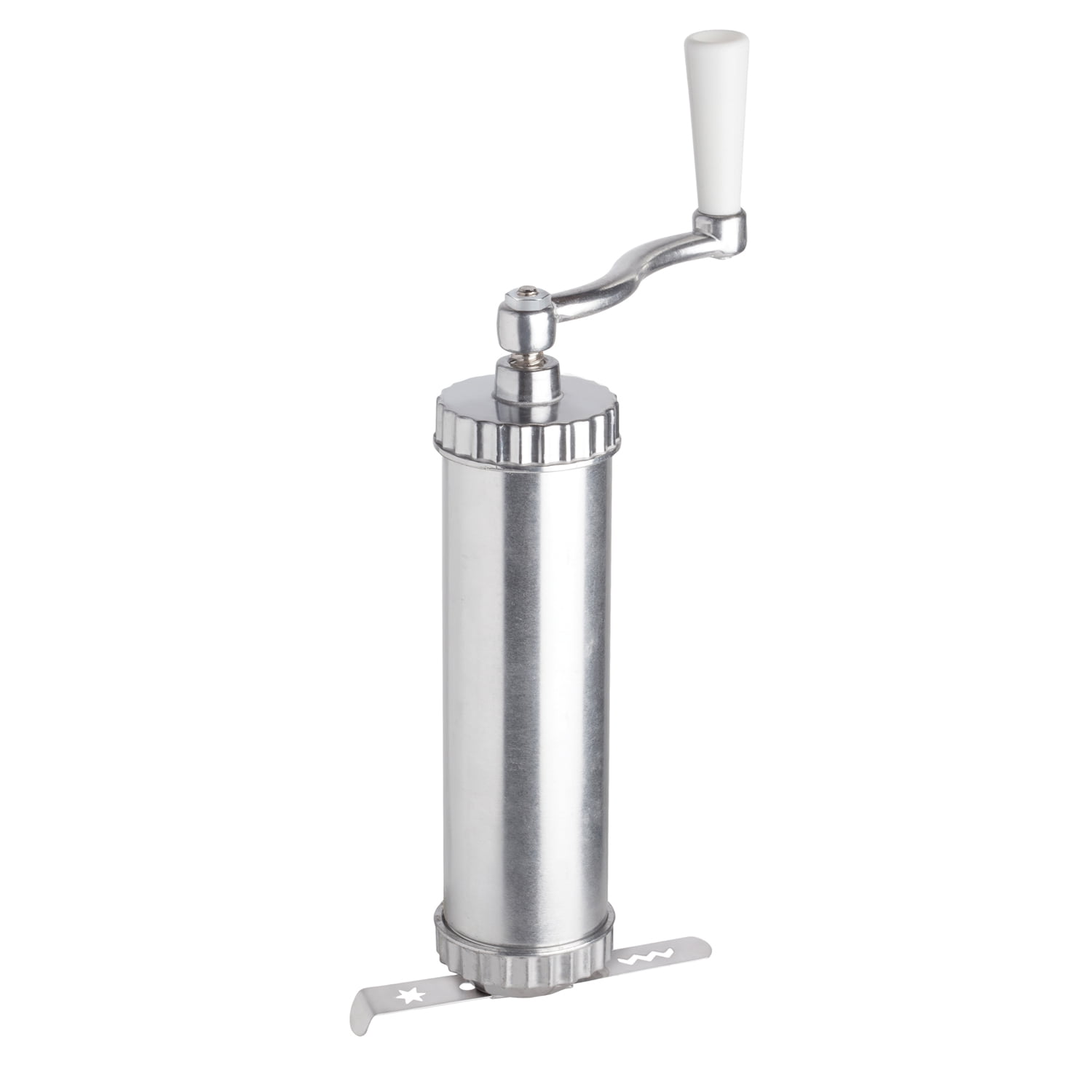 Nana Anna's Silver Stainless Steel Cookie Press with Handle
