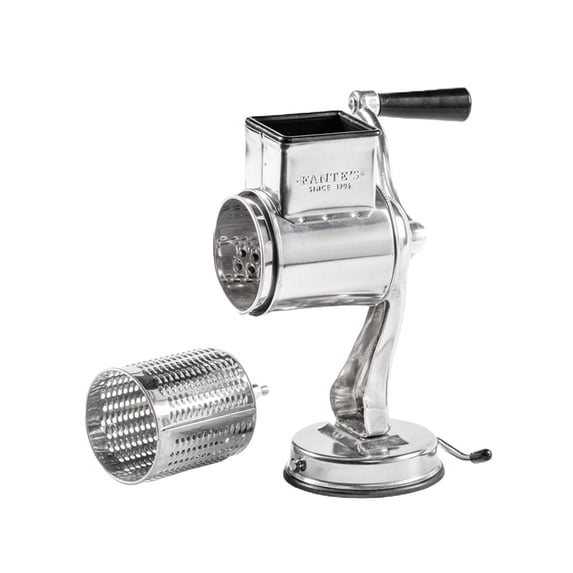 Fante's Tabletop Cheese and Chocolate Fine or Coarse Grater Suction Cup Base