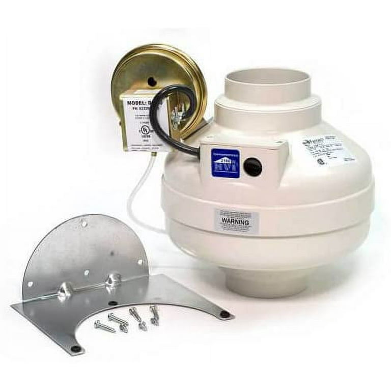 Dryer Booster Fan Kit w/ Pressure Switch - Continental Fan