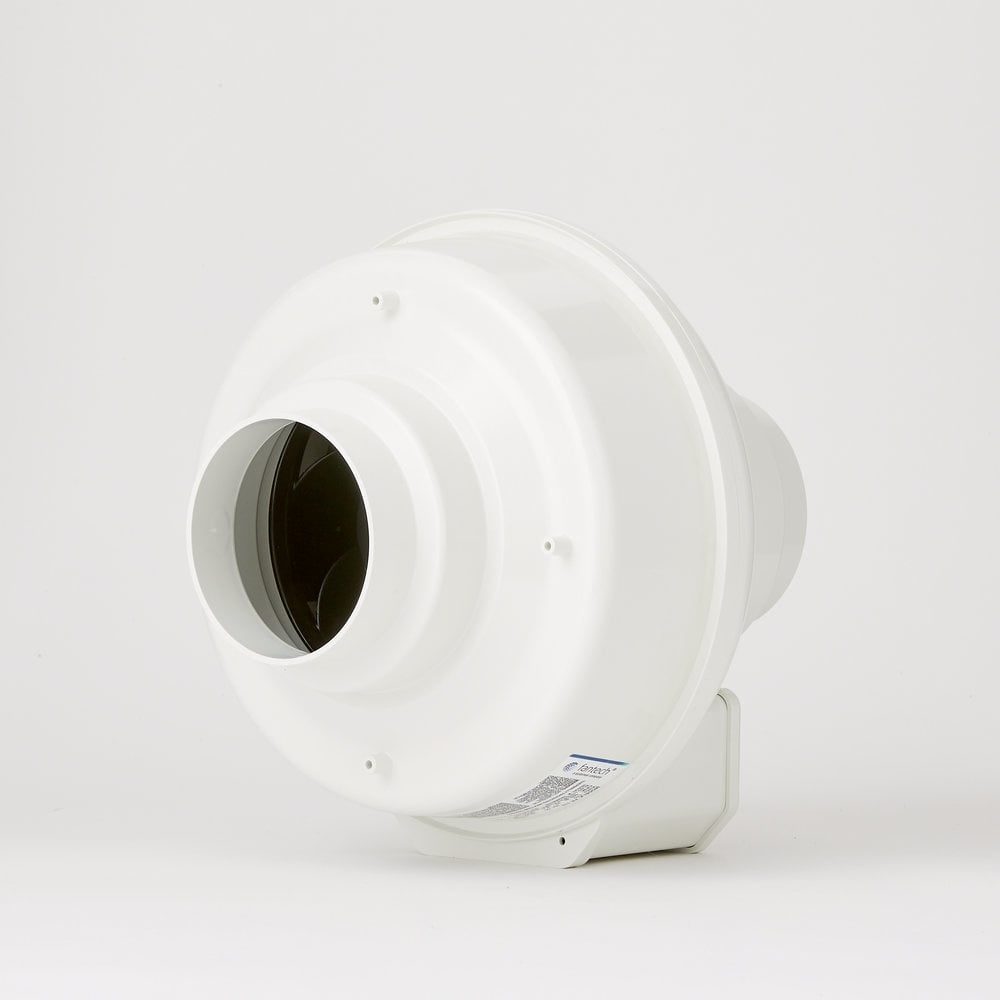 Fantech FR 100 Inline Centrifugal Duct Fan for Exhaust Air in Bathroom and  Crawl Space - Walmart.com, image size:1000x1000