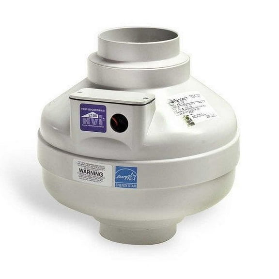 Fantech Inline Centrifugal Duct Fans Molded Housing 6