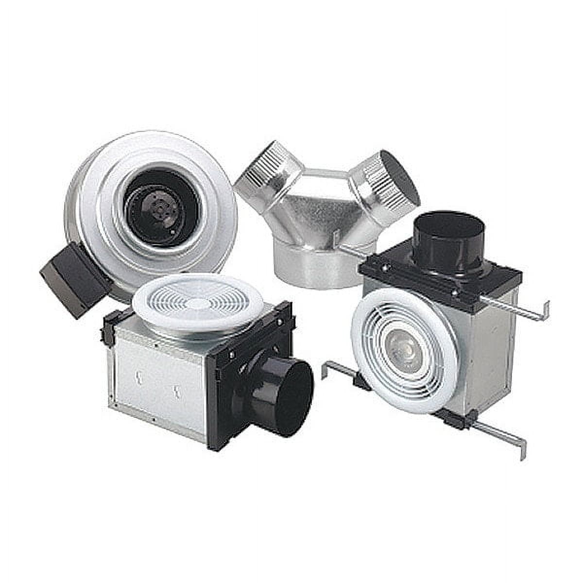 Fantech 270 CFM Dual Grille Bath Fan with LED Light