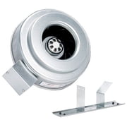 Fantech Steel 13D,15.3H,5.9W Inline Duct Fan 56002