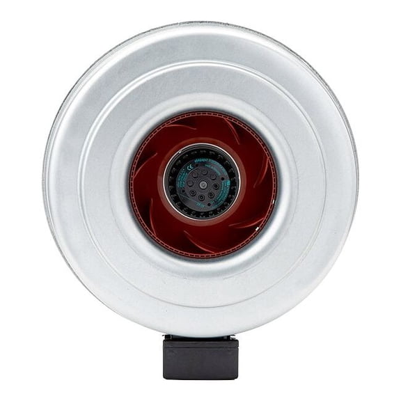 Fantech Steel 16"D,18"H,8.1"W Inline Duct Fan 45020