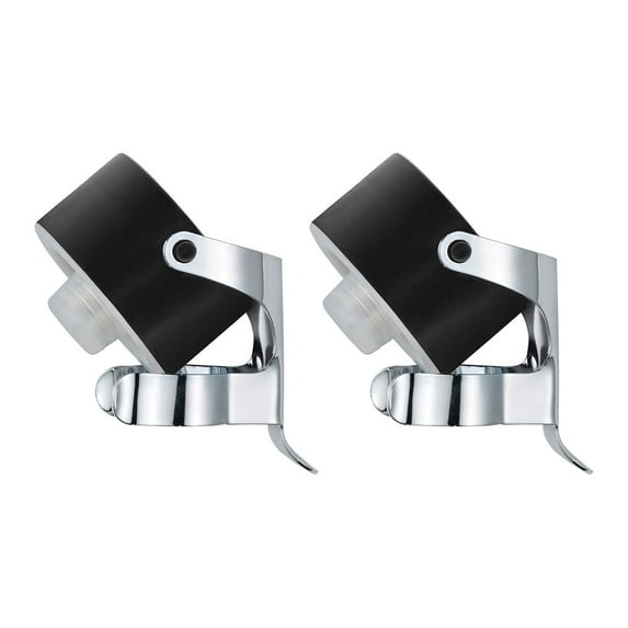 HIC Bar Champagne Stopper by Ghidini, BPA-Free Italian Sealer for Champagne, Prosecco, and Sparkling Wines, Set of 2