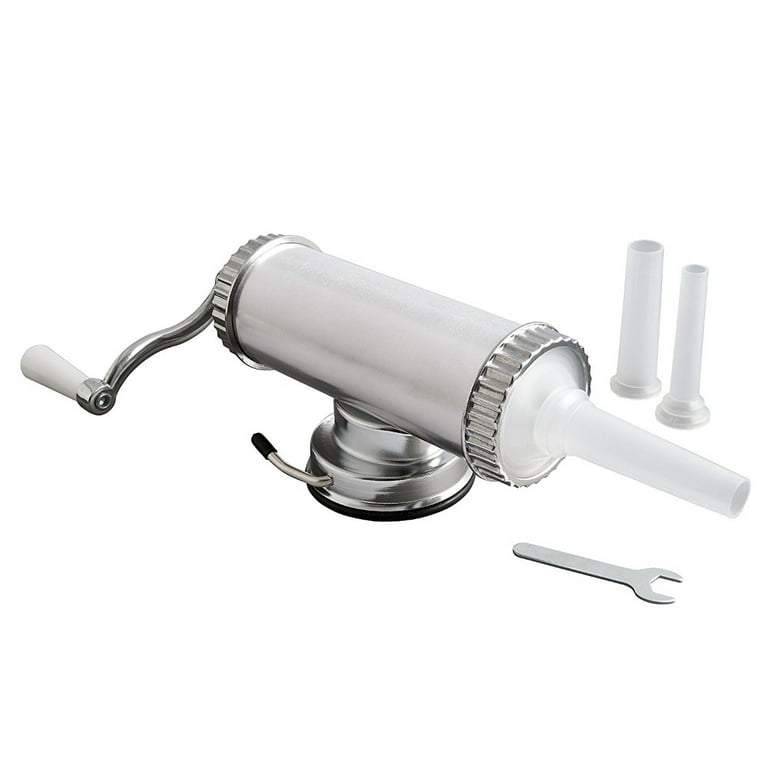 Fantes Sausage Maker with Suction Base and 3 Nozzles 2.2 Pound Capacity The Italian Market Original since 1906