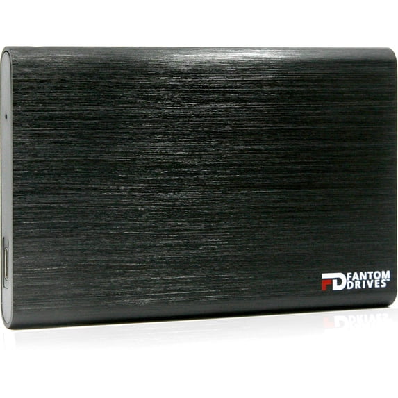 Fantom Drives External SSD 250GB USB 3.1 Gen 2 Type-C 10Gb/s - Black - Mac - GFORCE 3.1 SSD Series