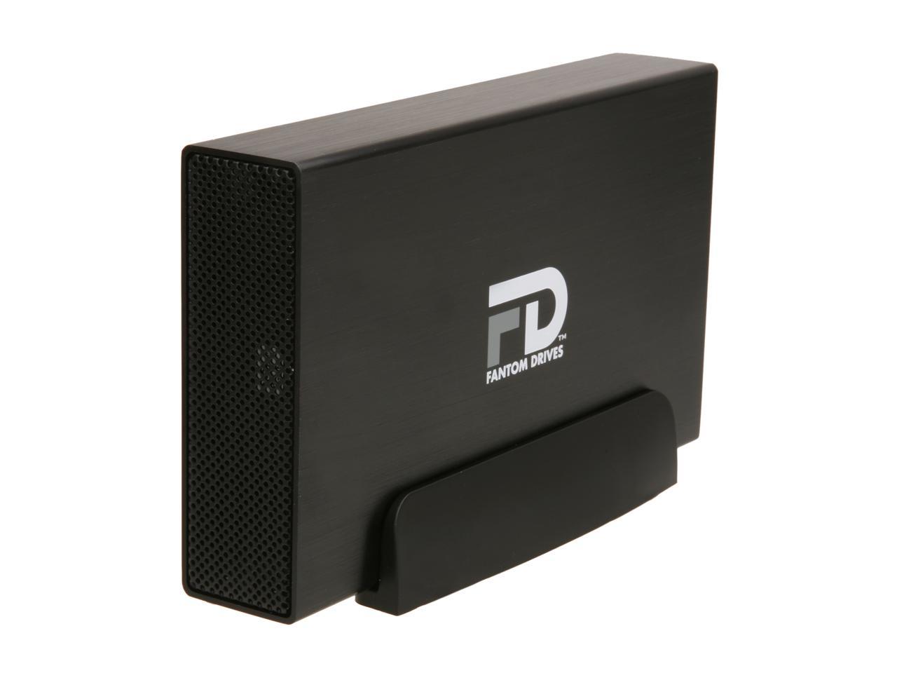 Fantom Drives Gforce/3 2TB USB 3.0 Aluminum Desktop External Hard Drive  GF3B2000U Black - image 1 of 8