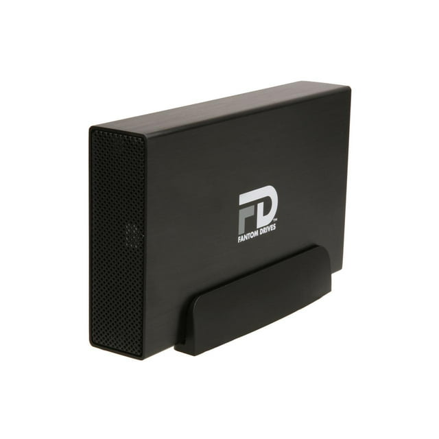 Fantom Drives Gforce/3 2TB USB 3.0 Aluminum Desktop External Hard Drive  GF3B2000U Black