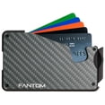 thumbnail image 1 of Fantom Wallet S 10 Carbon Fiber Slim Minimalist Lightweight Wallet, 1 of 2