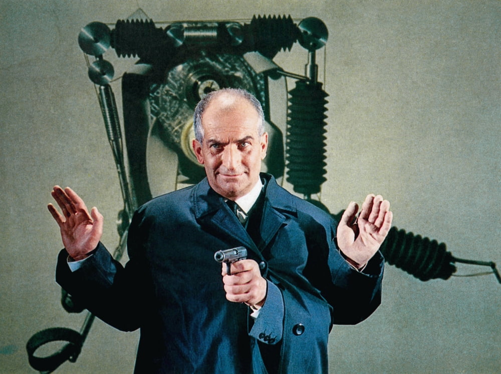 Fantomas Strikes Back Canvas Art -  (28 x 22)
