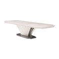 thumbnail image 1 of Fantosini Pedestal Dining Table - Silver Mist, 1 of 16