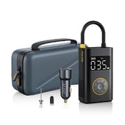 Fanttik X9 Pro Portable Tire Inflator for Compact Car, 1Min Fast Inflate Air Pump with Digital Tire Pressure Gauge, 150PSI Air Compressor for Car, Electric Bikes, Motorcycle, Ball, Deluxe Package