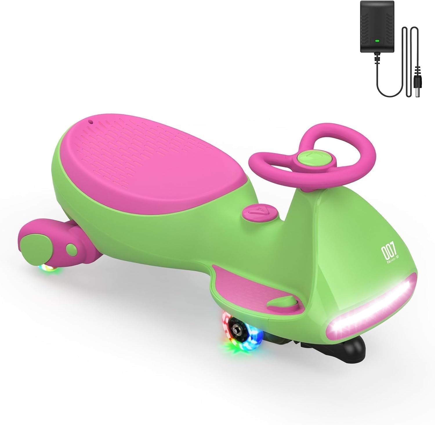 FanttikRide 12V N7 Pro Electric Wiggle Car with Pedal, 2-in-1 Kids