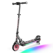 FanttikRide C9 Pro Electric Scooter for Kids 8-12, Adjustable Handlebar Height for Riders 3.9-5.2 ft, 132 lbs, Up to 40 min Continuous Time, 5 Miles Range, 3 Speed Mode 5/8/10 MPH - Pink