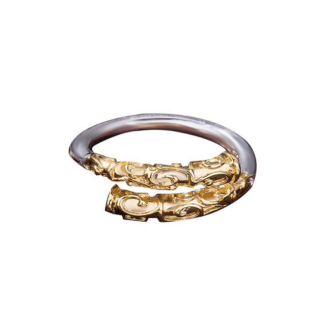 Fanvereka Vintage Rings Unique Monkey King Hoop Stick Adjustable