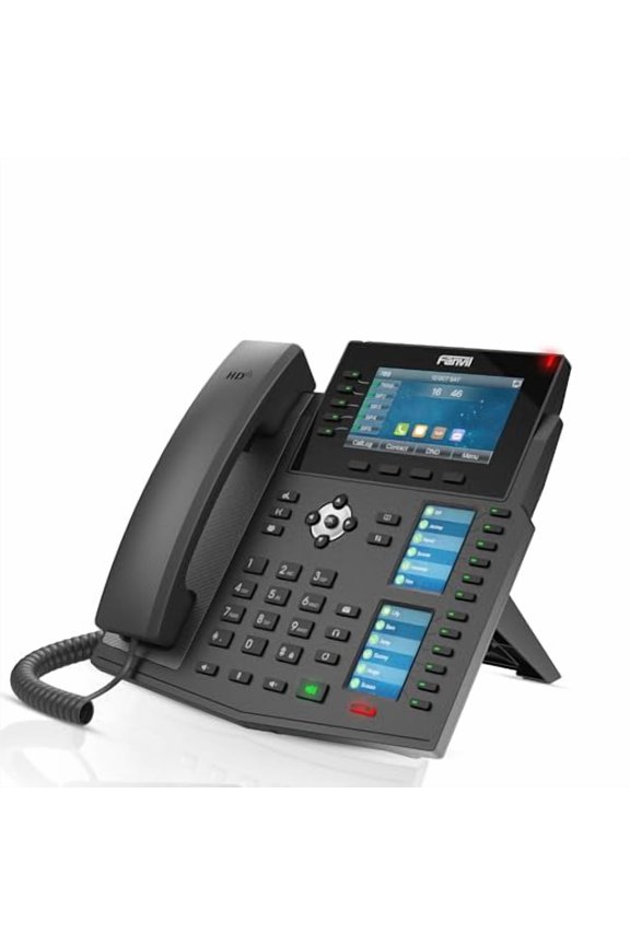 Fanvil X6U Color Display IPV4 & IPV6, POE & Gigabit Ethernet