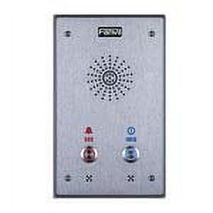 Fanvil i12-02 SIP Two Button Intercom IP65 Waterproof and Dustproof IK10 Anti-Collision Die-Cast Aluminum Frame