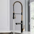 thumbnail image 1 of Fanwin Star Solid Brass Single Hole Kitchen Sink  Faucet| Single Handle  Lever Kitchen Water Faucet| Kitchen Faucet with Pull Down Sprayer| WF-FA003, 1 of 5