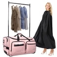 thumbnail image 1 of 23" Collapsible Rolling Competition Dance Duffle Bag, Pink-23Inch, 1 of 9