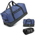 thumbnail image 1 of Fegat Foldable Rolling Duffel Bag,30'' Travel Duffel Bag Expandable 100L-120L Heavy Loads Design,Large Waterproof Wheeled Bag for Travel with Straps & Lock, 1 of 10