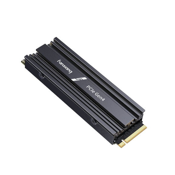 Fanxiang 1TB M.2 2280 NVme SSD with Heatsink PCIe 4.0 Gen4x4, up to 7000MB/s Read Speed, Compatible with PS5 PC Laptop Desktop Storage Expansion
