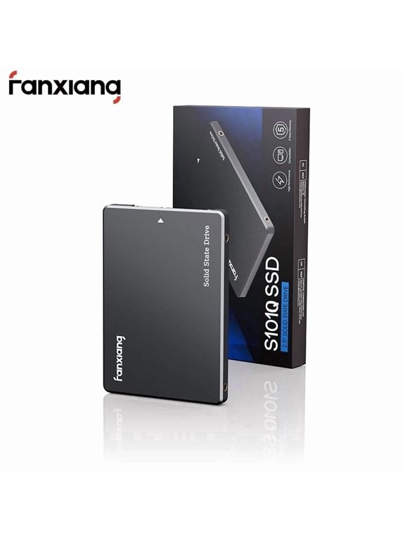 S101Q QLC 2.5″ SATA SSD 256GB 512GB 1TB Solid State Drive Up to 560 MB/s 3D NAND SLC Cache for Laptop and PC Desktop