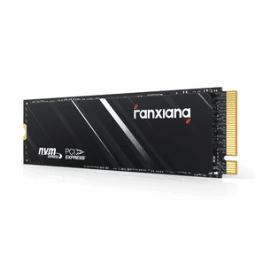 Fanxiang 1TB M.2 NVMe SSD PCIe 4.0 Gen4x4 2280, Up to 4800MB/s Read, 3D NAND with SLC Cache, Compatible with PS5/PC/Laptop Desktop Storage Upgrade