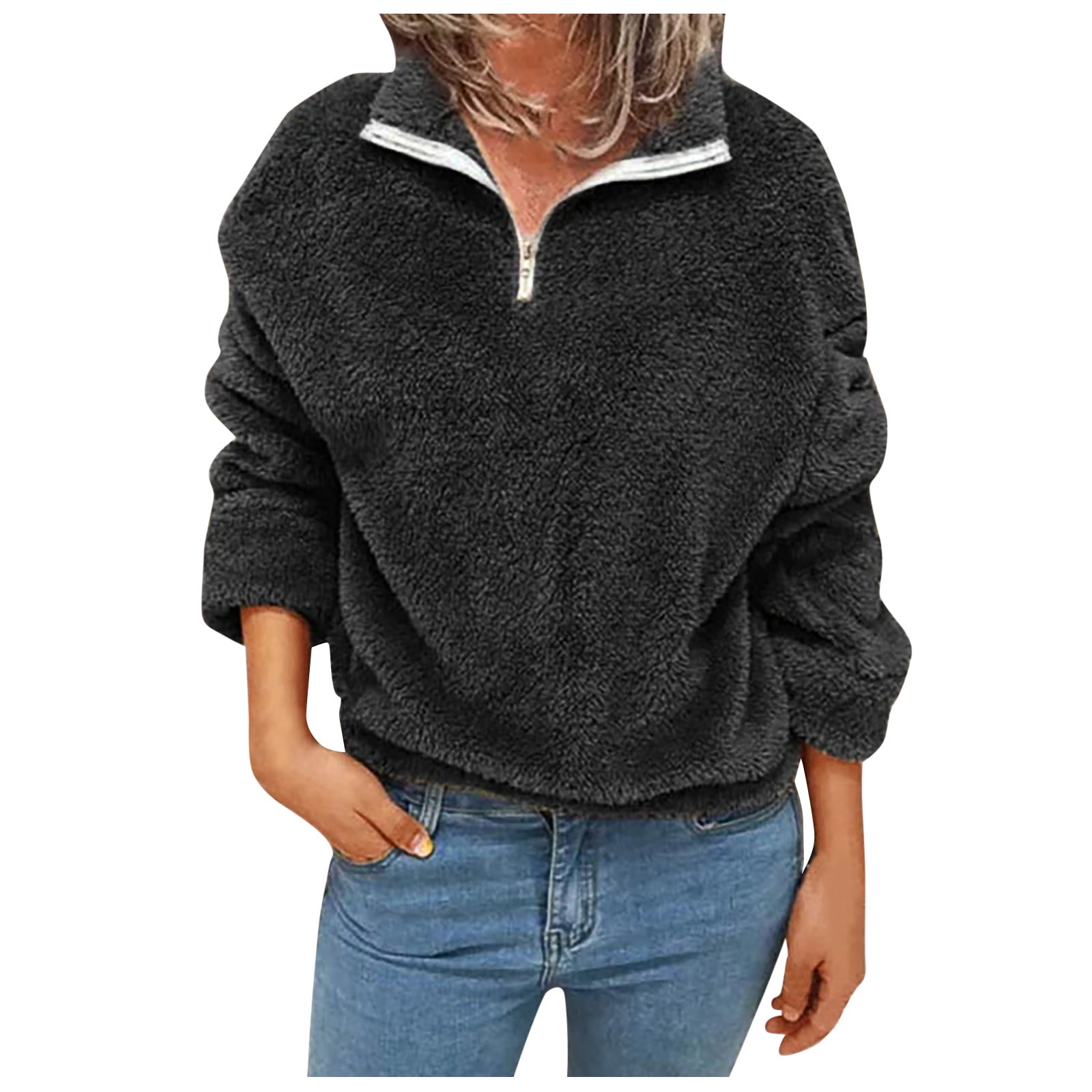 The Angel Fleece Zipper Pullover main image 0