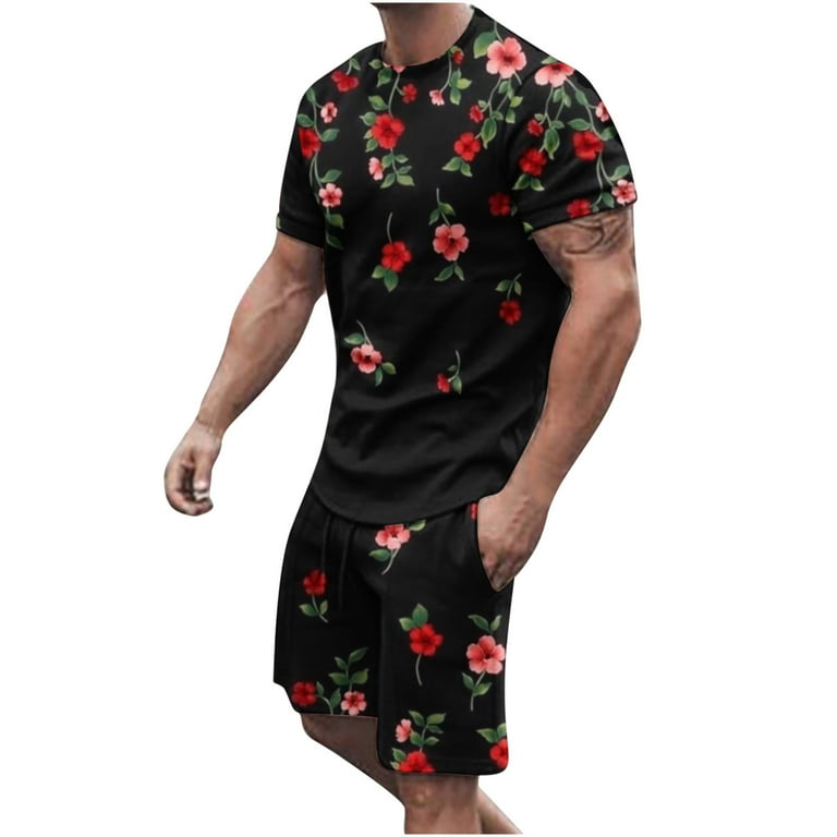 Walmart mens sales short pajamas