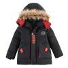 thumbnail image 1 of Fanxing Boys Waterproof Ski Jacket with Fur Hood Fleece Snowboarding Jackets Warm Thick Winter Coat Hooded Overcoat Clearance 90,100,110, 1 of 10