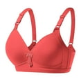 thumbnail image 1 of Fanxing Bra Ladies Fashion Underwear Yoga Vest Beauty Back Fitness Underwear Sports Criss Cross Bras for Women Push Up Bra Straples Sheer Bra Wirfree Front Close Push Up Bra, 1 of 2