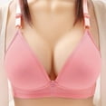 thumbnail image 1 of Fanxing Bra for Women Plus Size Comfort T-Shirt Bra No Underwire Wirefree Bra Everyday Bras Support Wireless Bra S,M,L,XL, 1 of 3