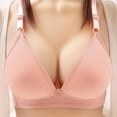 thumbnail image 1 of Fanxing Bra for Women Plus Size Comfort T-Shirt Bra No Underwire Wirefree Bra Everyday Bras Support Wireless Bra S,M,L,XL, 1 of 3