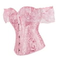 thumbnail image 1 of Fanxing Juniors Fall Dresses Women Victorian Corset Plus Size Lace Bandage Gothic Punk Shapewear Sleeveless Tops Fall Dress, 1 of 8
