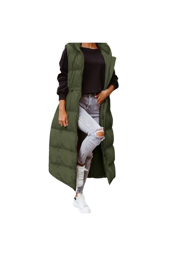 Women Puffer Vest Puffy Jacket Ladies Puffer Jacket Warm Vest Juniors Jackets Down Vest Juniors Coats with Hood
