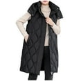 thumbnail image 1 of Fanxing Long Puffer Vest Women Light Winter Jackets Juniors Jackets Ladies Puffer Jacket Down Coat Waterproof Winter Coat, 1 of 7