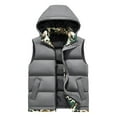 thumbnail image 1 of Fanxing Clearance Deals Men Puffer Vest Women Trendy Winter Vests Outerwear Juniors Winter Coat Winter Coat Winter Jackets 2025, 1 of 2