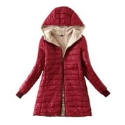 Fanxing Clearance Deals Women's Down Jackets & Parkas Puffer Jackets Winter Puffy Jackets Cold Weather Running Teen Coats for Girls