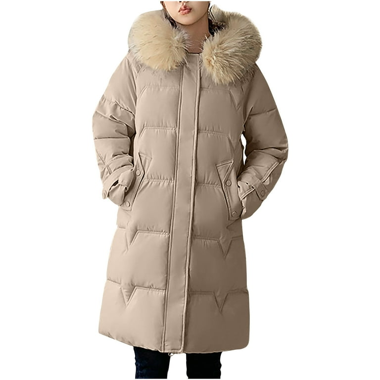 Fanxing Clearance Deals Women Long Puffer Jacket Down Puffer