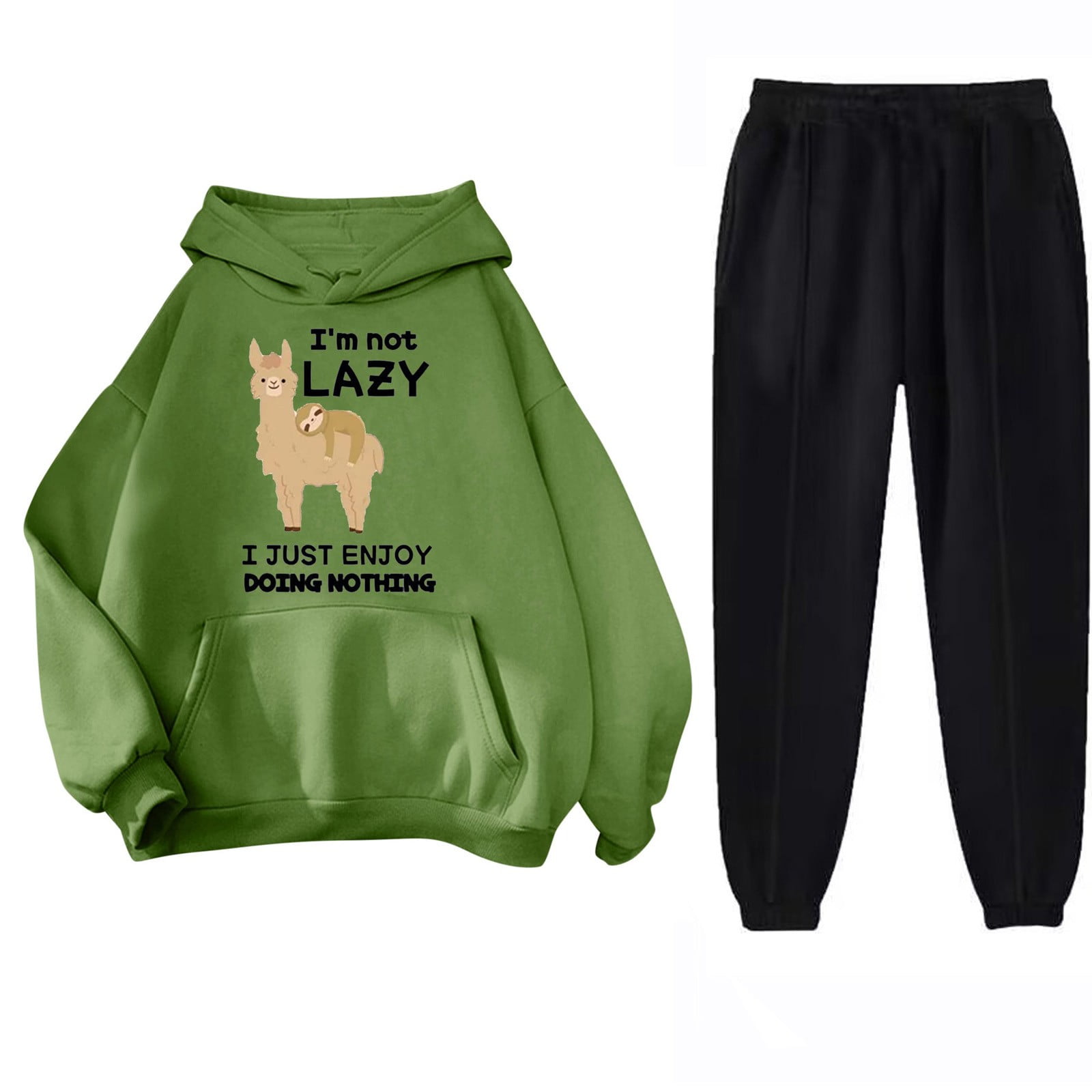 Fanxing Clearance Teen Girls 2 Piece Sets Cute Sweatshirts & Sweatpants
