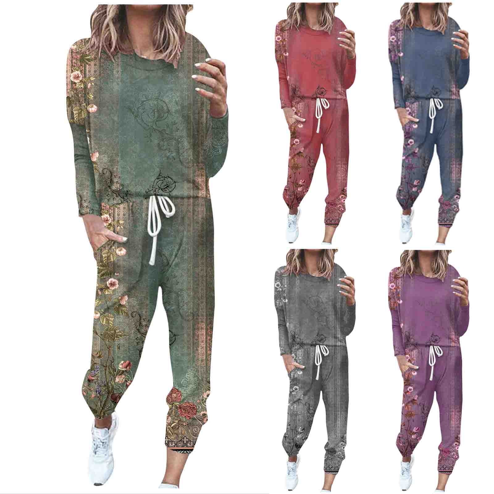 Fall Plus Size Clothing 2 Piece Set Tracksuit Stretch Top