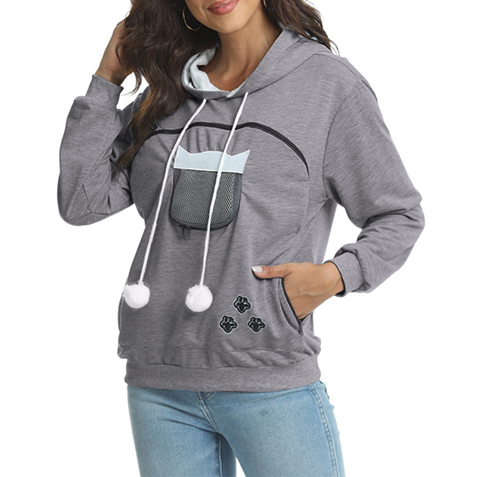 Fanxing Fall Clearance Cat Pouch Hoodie Dog Holder Carrier Sweatshirt