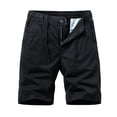 thumbnail image 1 of Fanxing Mens Cargo Pants 2025 Fashion Classic Cargo Stretch Shorts Loose Fit Work Shorts Multi Pockets Workout Shorts Black,S, 1 of 4