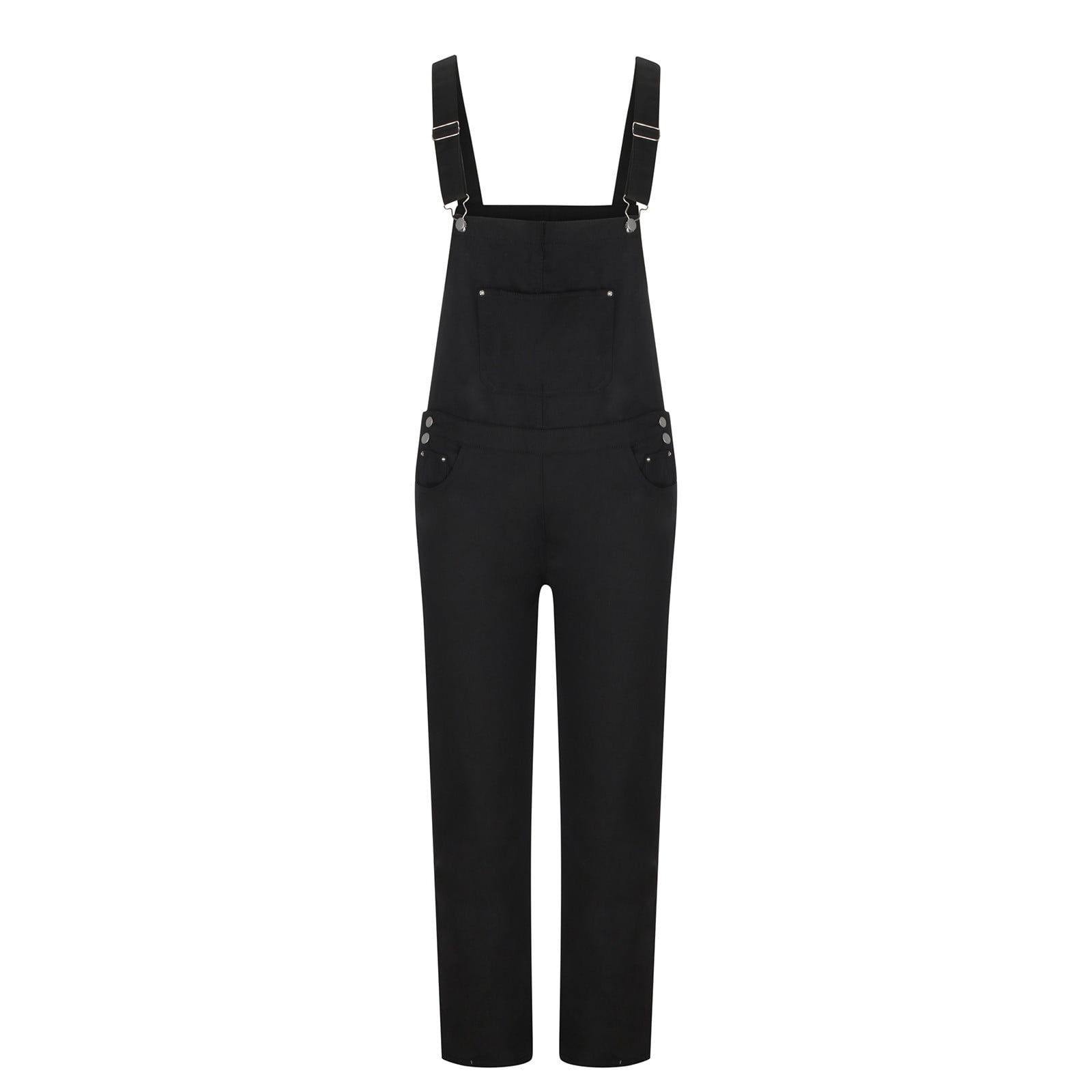 Black slim cheap overalls mens